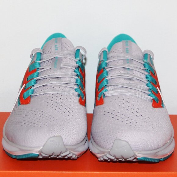 Nike Air Zoom Pegasus 38 Miami Dolphins Football Running Mens 7.5 - Picture 4 of 6